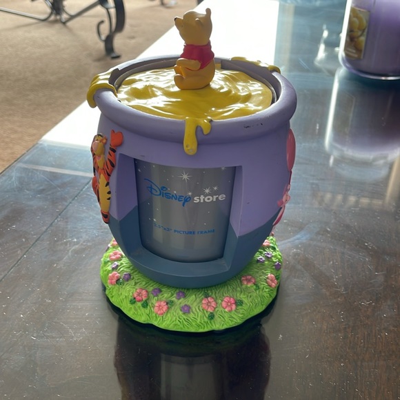 Disney Winnie the Pooh Tiger Piglet Eeyore Honey Spinning Picture Photo Frame - Picture 5 of 9